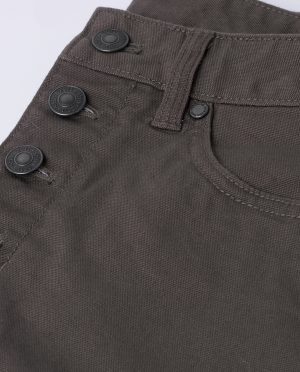 Women’s Rivet Wide Leg Canvas Pant