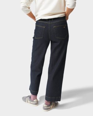 Women’s Rivet Wide Leg Jean