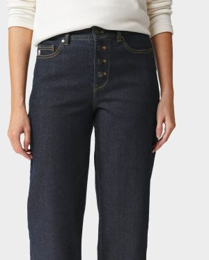 Women’s Rivet Wide Leg Jean