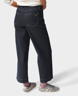 Women’s Rivet Wide Leg Jean