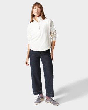 Women’s Rivet Wide Leg Jean