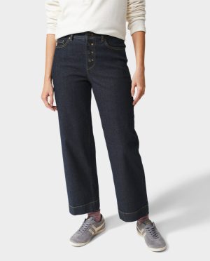 Women’s Rivet Wide Leg Jean