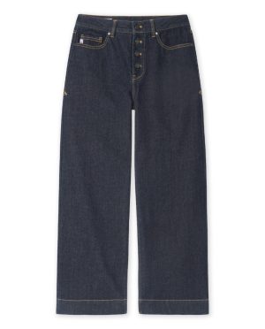 Women’s Rivet Wide Leg Jean