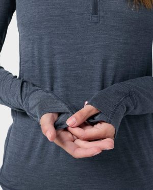 Women’s Basis PeakWool Lightweight Half Zip