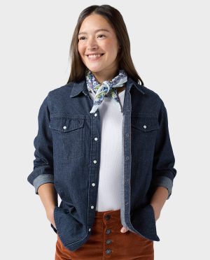 Women’s Slipstone Japanese Denim Shirt
