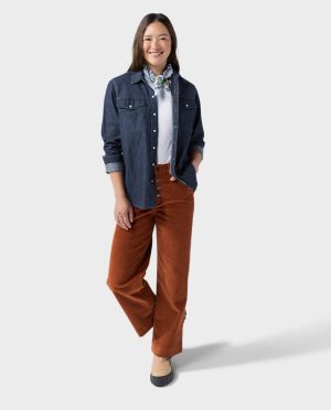 Women’s Slipstone Japanese Denim Shirt