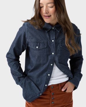 Women’s Slipstone Japanese Denim Shirt