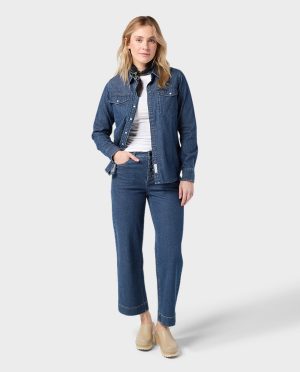 Women’s Slipstone Japanese Denim Shirt
