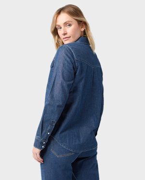 Women’s Slipstone Japanese Denim Shirt