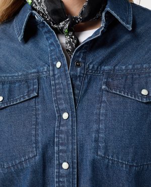Women’s Slipstone Japanese Denim Shirt