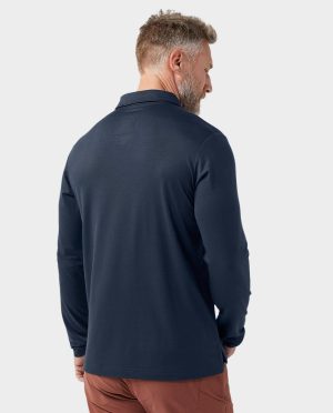 Men’s Alpin Lightweight Merino Polo LS