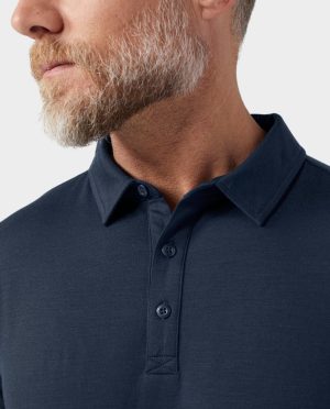 Men’s Alpin Lightweight Merino Polo LS