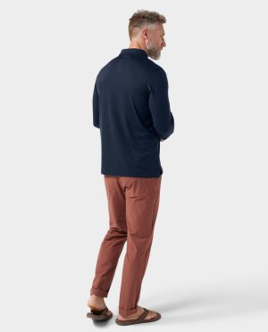 Men’s Alpin Lightweight Merino Polo LS