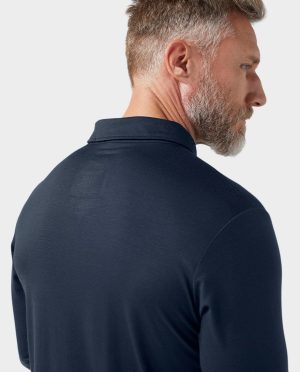 Men’s Alpin Lightweight Merino Polo LS