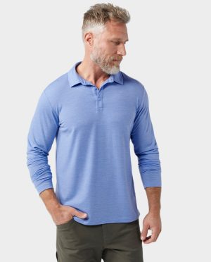 Men’s Alpin Lightweight Merino Polo LS