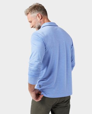 Men’s Alpin Lightweight Merino Polo LS