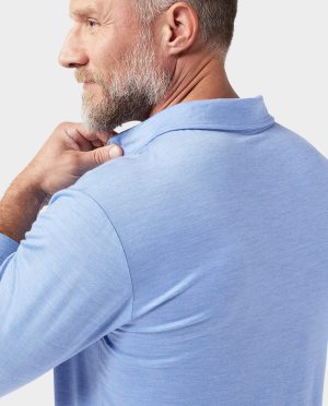 Men’s Alpin Lightweight Merino Polo LS