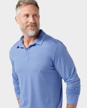 Men’s Alpin Lightweight Merino Polo LS