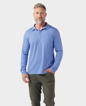 Men’s Alpin Lightweight Merino Polo LS