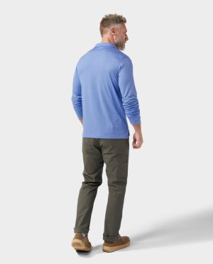 Men’s Alpin Lightweight Merino Polo LS