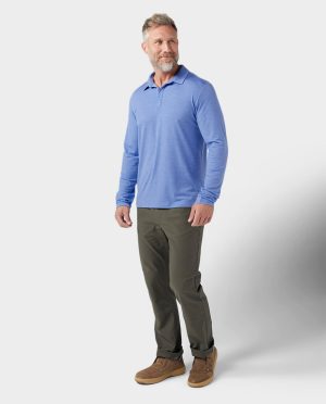 Men’s Alpin Lightweight Merino Polo LS