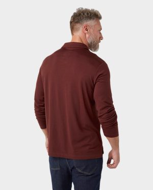Men’s Alpin Lightweight Merino Polo LS