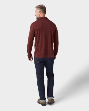Men’s Alpin Lightweight Merino Polo LS