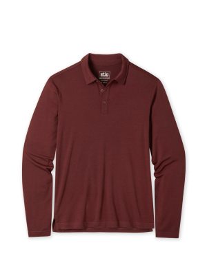 Men’s Alpin Lightweight Merino Polo LS