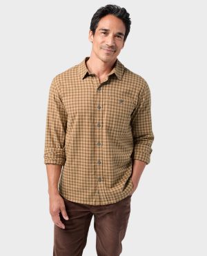 Men’s Miter Stretch Lightweight Flannel Shirt