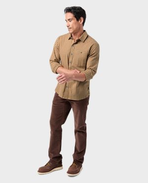 Men’s Miter Stretch Lightweight Flannel Shirt