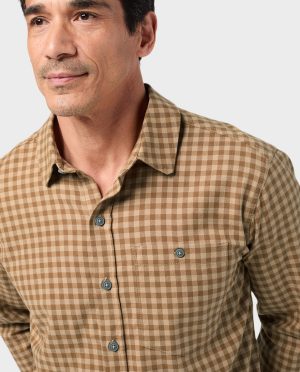 Men’s Miter Stretch Lightweight Flannel Shirt