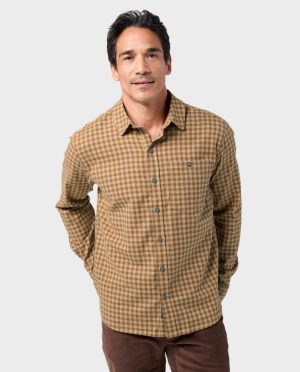 Men’s Miter Stretch Lightweight Flannel Shirt