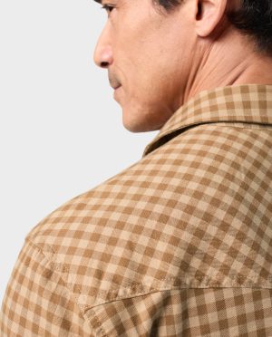 Men’s Miter Stretch Lightweight Flannel Shirt