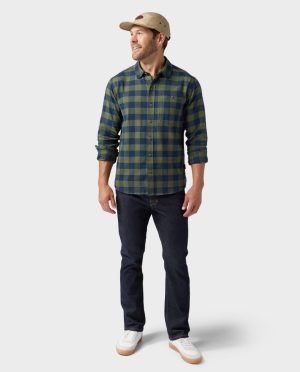 Men’s Miter Stretch Lightweight Flannel Shirt