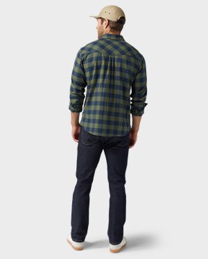 Men’s Miter Stretch Lightweight Flannel Shirt