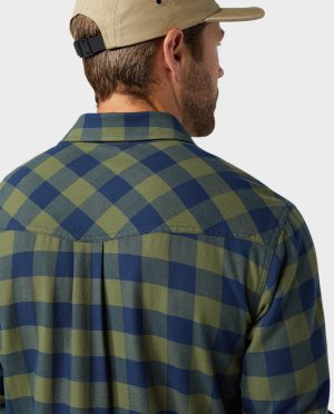 Men’s Miter Stretch Lightweight Flannel Shirt