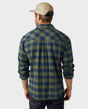 Men’s Miter Stretch Lightweight Flannel Shirt