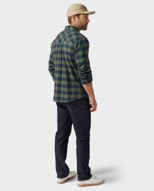 Men’s Miter Stretch Lightweight Flannel Shirt