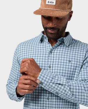 Men’s Miter Stretch Lightweight Flannel Shirt