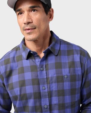 Men’s Miter Stretch Lightweight Flannel Shirt