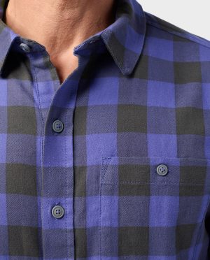 Men’s Miter Stretch Lightweight Flannel Shirt