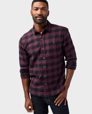 Men’s Miter Stretch Lightweight Flannel Shirt
