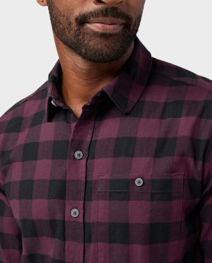 Men’s Miter Stretch Lightweight Flannel Shirt