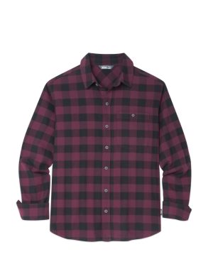 Men’s Miter Stretch Lightweight Flannel Shirt