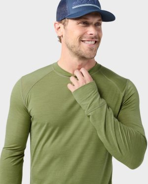 Men’s Basis PeakWool Lightweight Crew LS