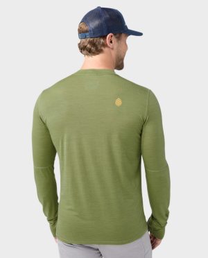 Men’s Basis PeakWool Lightweight Crew LS