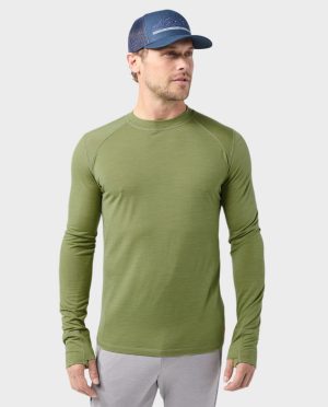Men’s Basis PeakWool Lightweight Crew LS