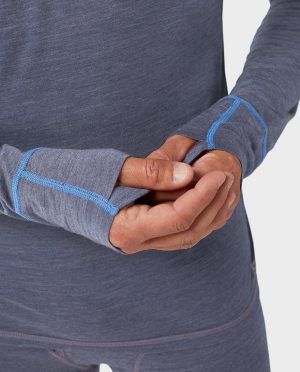 Men’s Basis PeakWool Lightweight Crew LS