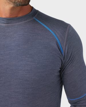 Men’s Basis PeakWool Lightweight Crew LS