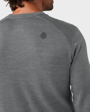 Men’s Basis PeakWool Midweight Crew LS